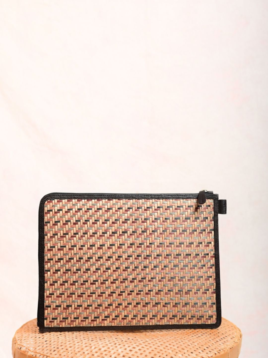 Handmade Sitalpati Laptop sleeve - Earth