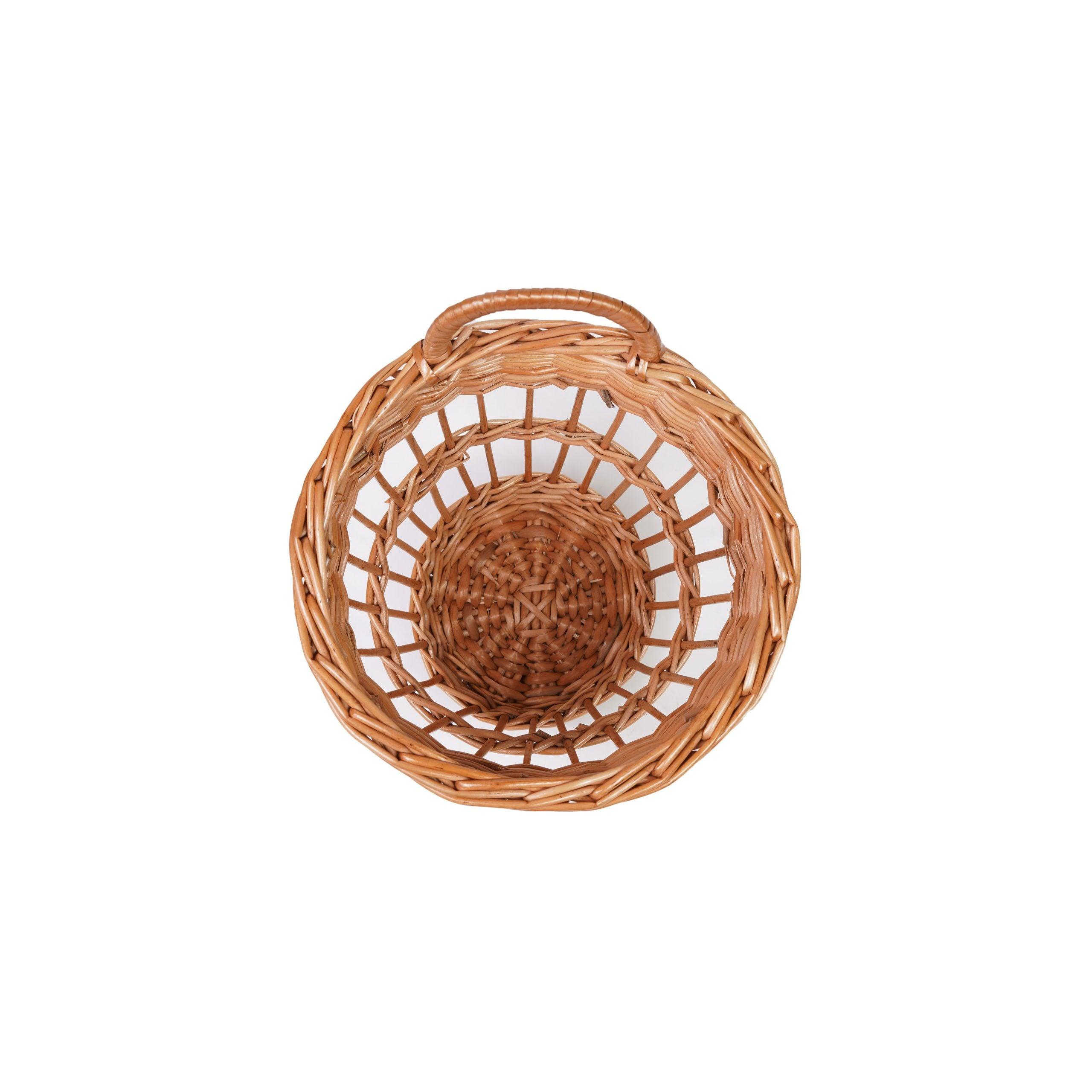 Handmade Wicker Storage Basket - Kadam Haat